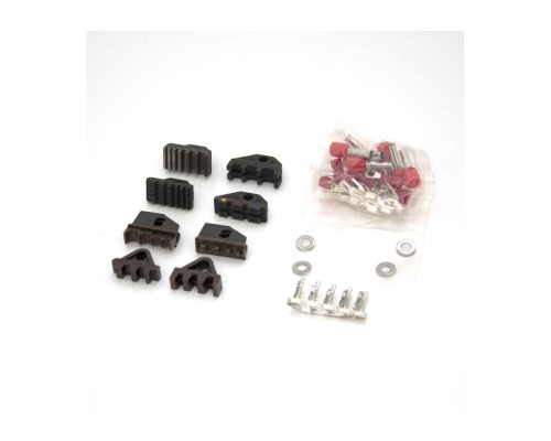 Затиск для клем CINLINELE Black-red + насадки 06 -0.5-6mm2, 02С -0.5-2.5mm2, 06WF -0.25-16mm2, 48B -0.5-2.5mm2 (Cinlin-2549)
