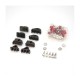 Затиск для клем CINLINELE Black-red + насадки 06 -0.5-6mm2, 02С -0.5-2.5mm2, 06WF -0.25-16mm2, 48B -0.5-2.5mm2 (Cinlin-2549)