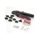 Затиск для клем CINLINELE Black-red + насадки 06 -0.5-6mm2, 02С -0.5-2.5mm2, 06WF -0.25-16mm2, 48B -0.5-2.5mm2 (Cinlin-2549)