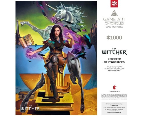 Пазл GoodLoot The Witcher Yennefer & Salvador Dali 1000 ел. (5908305247555)