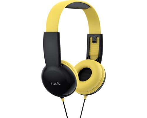 Навушники Havit HV-H211d Yellow/Black (HV-H211d)