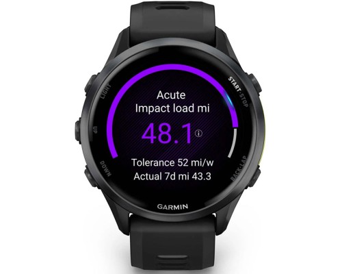 Смарт-годинник Garmin Forerunner 970, Black/Amp Yellow, GPS (010-02969-10)