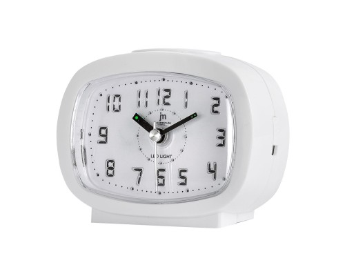 Настільний годинник Lowell будильник, білий (JA7105B)