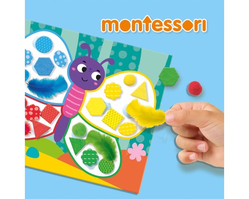 Набір для творчості Ses Creative Montessori Сортуй кольори та матеріали (14062S)