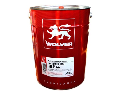 Моторна олива Wolver HLP 46 20л (4260360942129)