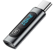 Перехідник USB-C F to USB-C M digital display Essager (EZJTT-TX0G-P)