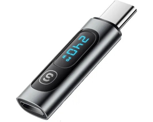 Перехідник USB-C F to USB-C M digital display Essager (EZJTT-TX0G-P)
