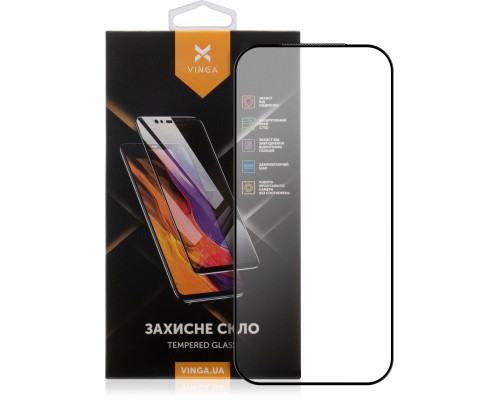 Скло захисне Vinga Apple iPhone 17 Pro Max (VGIP17PM)