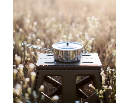 Котел туристичний Tribe Tourist Pot 0,9 л сталевий (T-FH-0007-metal)