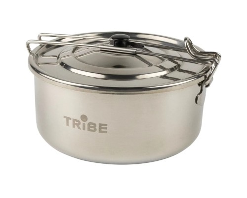 Котел туристичний Tribe Tourist Pot 0,9 л сталевий (T-FH-0007-metal)