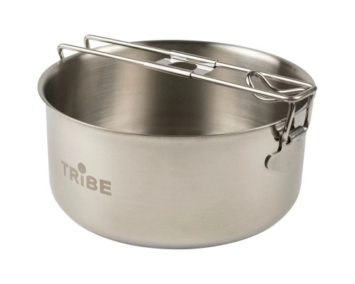 Котел туристичний Tribe Tourist Pot 0,9 л сталевий (T-FH-0007-metal)