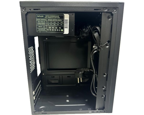 Корпус Delux MK 350 Black 450W 12Fan (MK 350 450W 12Fan)