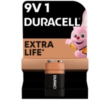 Батарейка Duracell 9V лужна 1шт. в упаковці (5000394066267 / 81483681) 