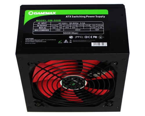Блок живлення Gamemax 500W (GM-500B)