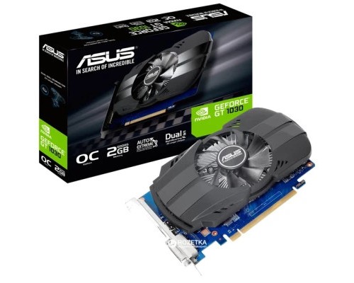 Відеокарта ASUS GeForce GT1030 2048Mb OC (PH-GT1030-O2G)