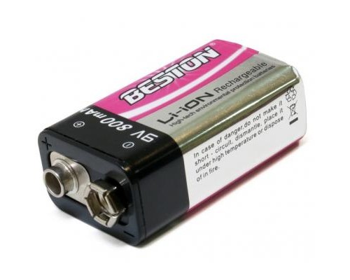 Акумулятор Beston CR-9V 800mAh Li-ion (AAB1823) 
