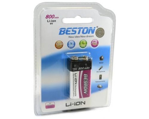Акумулятор Beston CR-9V 800mAh Li-ion (AAB1823) 
