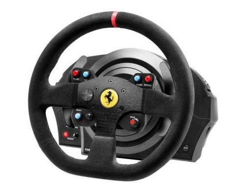 Кермо ThrustMaster PC/PS5/PS4/PS3 T300 Ferrari Integral RW Alcantara edition (4160652)