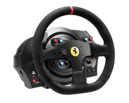 Кермо ThrustMaster PC/PS5/PS4/PS3 T300 Ferrari Integral RW Alcantara edition (4160652)