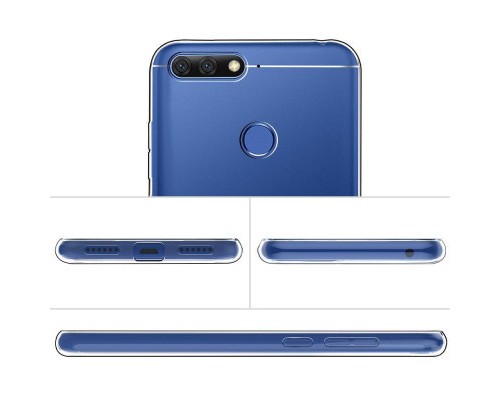 Чохол до мобільного телефона Laudtec для Huawei Y6 2018 Clear tpu (Transperent) (LC-HY62018T)