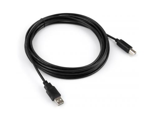 Кабель для принтера USB 2.0 AM/BM 5.0 m Vinga (VCPUSBAMBM5BK)