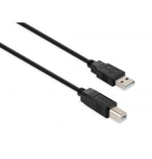 Кабель для принтера USB 2.0 AM/BM 5.0 m Vinga (VCPUSBAMBM5BK)