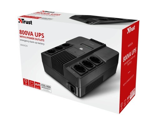 Пристрій безперебійного живлення Trust Maxxon 800VA UPS (23326_TRUST)