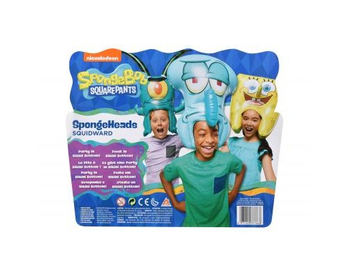 Фігурка SpongeHeads головний убір SpongeHeads Squidward (EU690603)