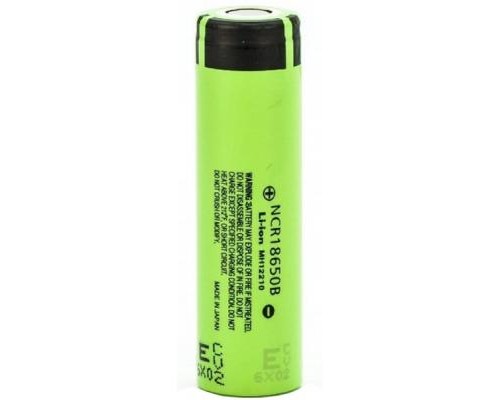 Акумулятор 18650 3400mAh (FlatTop) * 1 Panasonic (NCR18650B / 00422) 