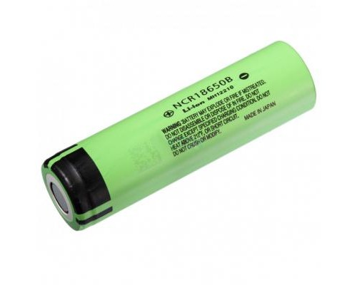 Акумулятор 18650 3400mAh (FlatTop) * 1 Panasonic (NCR18650B / 00422) 