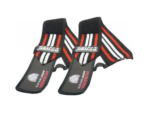 Бинт для спорту Power System Wrist Wraps PS-3500 Red/Black (PS-3500_Red-Black)