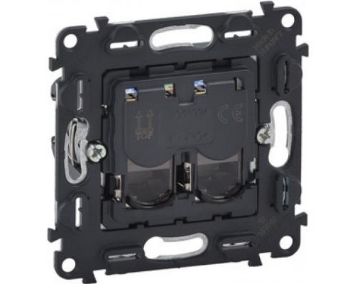 Комп'ютерна розетка LEGRAND подвійна RJ45 Кат.5е UTP Valena IN'MATIC (753041)