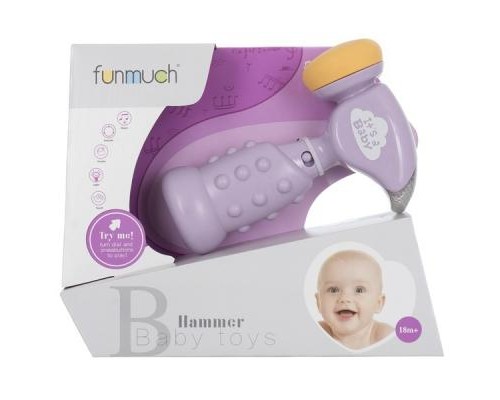 Розвиваюча іграшка Funmuch Молоток зі світловими ефектами (FM777-7)