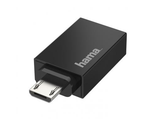 Перехідник OTG USB 2.0 AF to Micro 5P Hama (00200307)