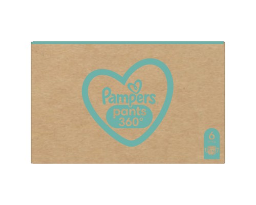Підгузки Pampers трусики Pants Giant Розмір 6 (14-19 кг) 132 шт (8006540068632)