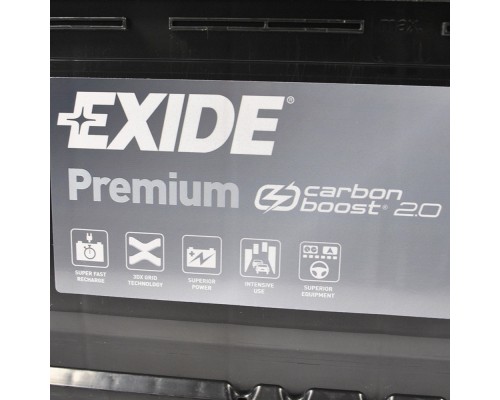 Акумулятор автомобільний EXIDE PREMIUM 100A (EA1000)
