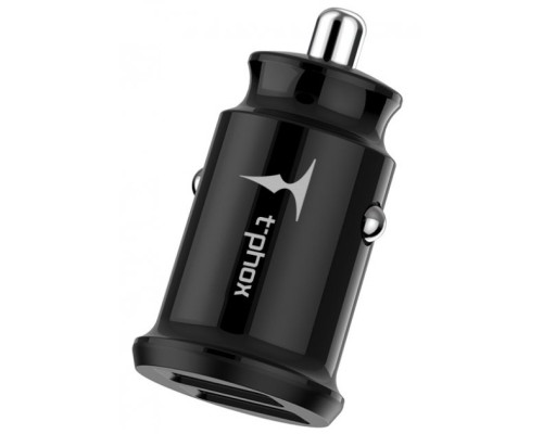 Зарядний пристрій T-Phox Charger Set 2.4A Dual+MicroUSB cable 1.2m (Black) (T-S09 SET M B)
