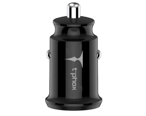 Зарядний пристрій T-Phox Charger Set 2.4A Dual+MicroUSB cable 1.2m (Black) (T-S09 SET M B)