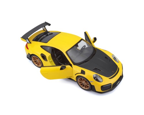 Машина Maisto Porsche 911 GT2 RS жовтий 124 (31523 yellow)