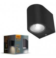 Світильник Videx LED AR031 IP54  3W 2700K (VL-AR031-032B)