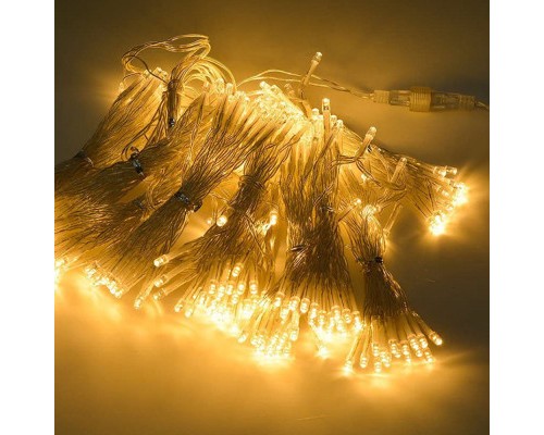 Гірлянда ColorWay штора водоспад 3x3м 300LED 220V теплий (CW-GW-300L33VWFWW)