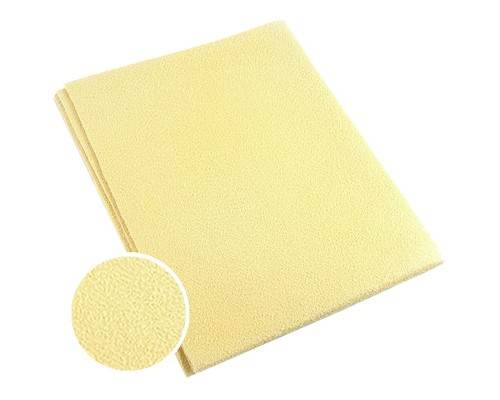 Автомобільна серветка NOWAX 40*30 штучна замша жовта (NX65432)