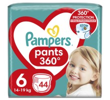Підгузки Pampers трусики Pants Giant Розмір 6 (14-19 кг) 44 шт (8006540069356)