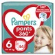Підгузки Pampers трусики Pants Giant Розмір 6 (14-19 кг) 44 шт (8006540069356)