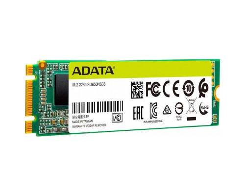 Накопичувач SSD M.2 2280 512GB ADATA (ASU650NS38-512GT-C)