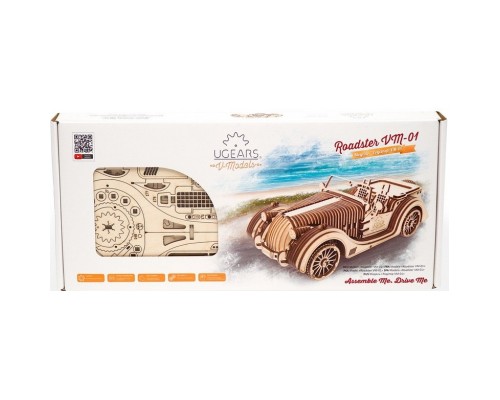 Конструктор Ugears Родстер VM-01 (70052)