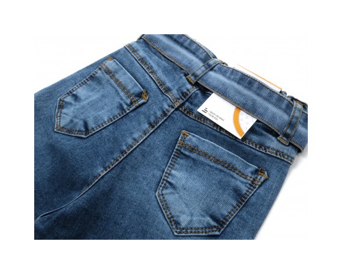Джинси дитячі Sercino з поясом (58163-128G-blue)
