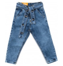 Джинси дитячі Sercino з поясом (58163-128G-blue)
