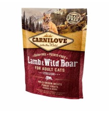 Сухий корм для кішок Carnilove Cat Sterilised 400 г (8595602512324)