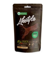 Ласощі для котів Nature's Protection Lifestyle Snack For Cats With Duck and Goji Berries 75 г (SNK46147)